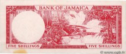 5 Shillings JAMAICA  1964 P.51Ac VF
