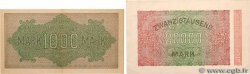 1000 et 20000 Mark Lot GERMANY  1922 P.076a et P.085a AU-