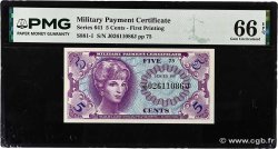 5 Cents UNITED STATES OF AMERICA  1965 P.M057a UNC