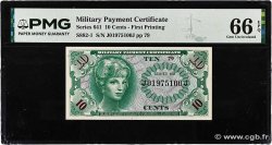 10 Cents UNITED STATES OF AMERICA  1965 P.M058a UNC