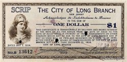1 Dollar UNITED STATES OF AMERICA Long Branch 1934 P.- AU