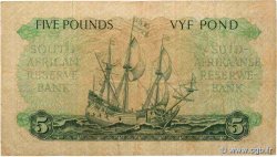 5 Pounds AFRIQUE DU SUD  1958 P.097c TB