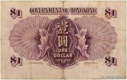 1 Dollar HONG-KONG  1936 P.312 BC