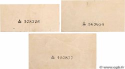 10, 25 et 50 Cents Lot CEYLAN  1942 P.43b, P.44a et P.45a TTB
