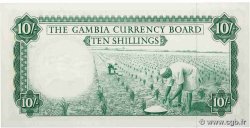 10 Shillings GAMBIA  1965 P.01a FDC