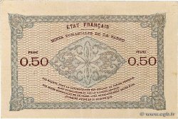 50 Centimes MINES DOMANIALES DE LA SARRE FRANCE  1920 VF.50.01 XF-