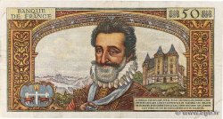 50 Nouveaux Francs HENRI IV FRANCE  1961 F.58.06 VF