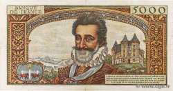 50 NF sur 5000 Francs HENRI IV FRANCE  1958 F.54.01 VF