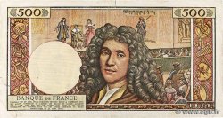 500 Nouveaux Francs MOLIÈRE Numéro radar FRANCE  1963 F.60.04 F-