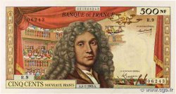 500 Nouveaux Francs MOLIÈRE FRANCE  1963 F.60.04 XF-