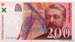 200 Francs EIFFEL Sans STRAP Fauté FRANCIA  1996 F.75f4.02