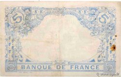 5 Francs BLEU FRANCIA  1915 F.02.27 q.BB