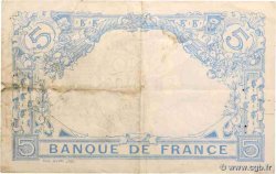 5 Francs BLEU FRANCIA  1915 F.02.28 q.SPL