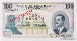 100 Francs Spécimen LUXEMBOURG  1968 P.14s UNC-