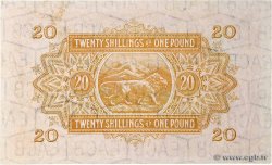 20 Shillings - 1 Pound BRITISCH-OSTAFRIKA  1956 P.35 fVZ