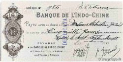 5000 Francs FRANCE regionalism and miscellaneous Paris 1910 DOC.Chèque VF+
