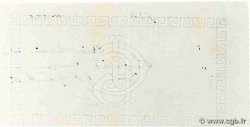 5000 Francs FRANCE regionalism and miscellaneous Paris 1910 DOC.Chèque VF+
