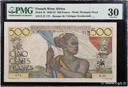 500 Francs AFRIQUE OCCIDENTALE FRANÇAISE (1895-1958)  1946 P.41