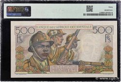 500 Francs FRENCH WEST AFRICA  1946 P.41 VF