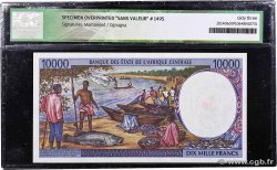 10000 Francs type 1994F Spécimen ZENTRALAFRIKANISCHE REPUBLIK  1994 A.200FaS fST+