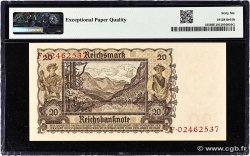 20 Reichsmark GERMANIA  1939 P.185 FDC