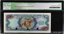 500 Sucres Spécimen ÉQUATEUR  1976 P.119s1 pr.NEUF