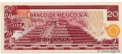20 Pesos MEXICO  1977 P.064d AU+