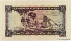 20 Rand SUDAFRICA  1962 P.108A SPL+
