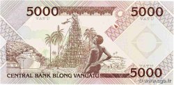 5000 Vatu Petit numéro VANUATU  1989 P.04 pr.NEUF