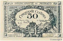 50 Centimes MONACO  1920 P.03a UNC-