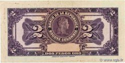 2 Pesos Oro COLOMBIA  1947 P.390b VF