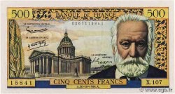 500 Francs VICTOR HUGO FRANKREICH  1958 F.35.11