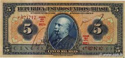 5 Mil Reis BRAZIL  1925 P.029c VF