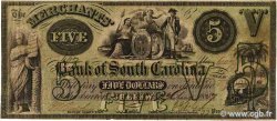 5 Dollars UNITED STATES OF AMERICA Cheraw 1857 P.- F