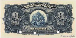 2 Gourdes Spécimen HAÏTI  1967 P.161As NEUF