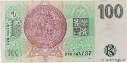 100 Korun CZECH REPUBLIC  1997 P.18 VF