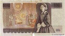 10 Pounds ENGLAND  1987 P.379b F
