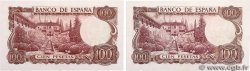 100 Pesetas Lot ESPAÑA  1970 P.152a EBC a SC