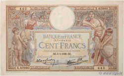 100 Francs LUC OLIVIER MERSON type modifié FRANCE  1939 F.25.38