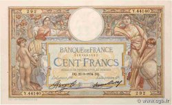 100 Francs LUC OLIVIER MERSON grands cartouches FRANCE  1934 F.24.13