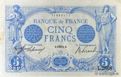 5 Francs BLEU FRANCE  1913 F.02.20