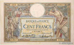 100 Francs LUC OLIVIER MERSON sans LOM FRANCE  1923 F.23.16