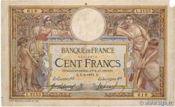 100 Francs LUC OLIVIER MERSON sans LOM FRANCE  1914 F.23.06