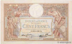 100 Francs LUC OLIVIER MERSON sans LOM FRANCE  1923 F.23.16