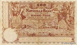 100 Francs BELGIO  1913 P.071 q.BB