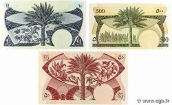 500 Fils, 1 et 5 Dinars Lot YEMEN DEMOCRATIC REPUBLIC  1965 P.02b, P.03b et P. 04b VF - XF