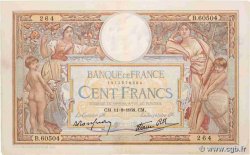 100 Francs LUC OLIVIER MERSON type modifié FRANCE  1938 F.25.28