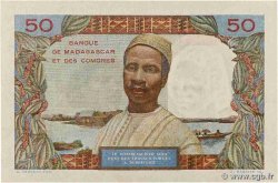 50 Francs MADAGASCAR  1950 P.045a UNC-
