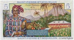 5 Francs Bougainville SAINT-PIERRE UND MIQUELON  1946 P.22 ST