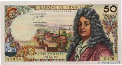 50 Francs RACINE Numéro radar FRANCE  1971 F.64.18